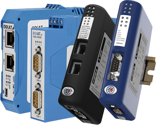 Ixxat CAN Repeaters & Gateways - Connect CAN to CAN or (allmost) any network