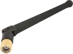 Stub antenna with flexible 90° joint and RP-SMA plug